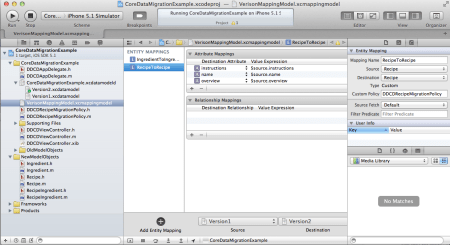 Everything Hooked up to call the custom Migration policy: